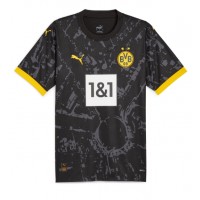 Pánský Fotbalový dres Borussia Dortmund Donyell Malen #21 2023-24 Venkovní Krátký Rukáv